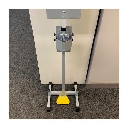 Hands Free Sanitiser Station - for use with pump bottles