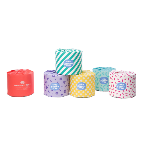 Who Gives a Crap Classic 100% Recycled Toilet Paper - 48 Pack