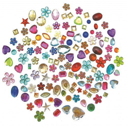 Acrylic Shiny Jewels - 450g