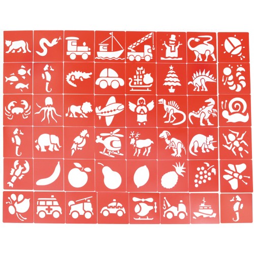 Plastic Stencils Classpack