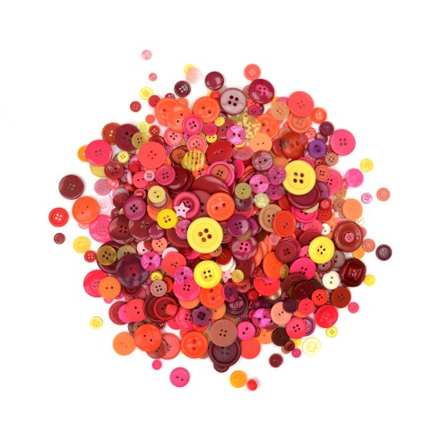 Warm Colours Buttons