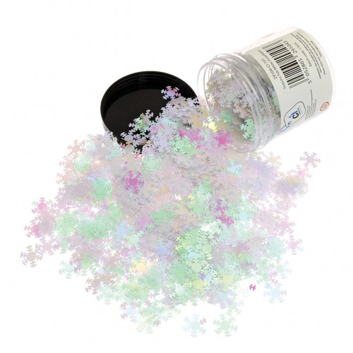 Iridescent Snowflakes