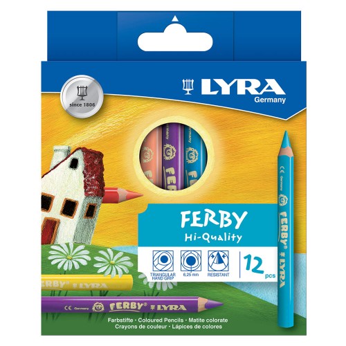 Lyra Ferby Lacquered Colouring Pencil - Hangpack