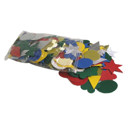 Geometric Corrugated Shapes - Flowers