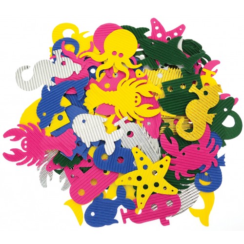Themed Corrugated Shapes - Sea Life