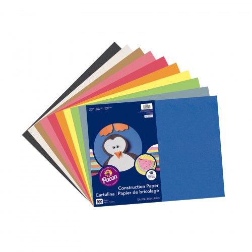 Super Value Construction Paper - A3 + Assorted