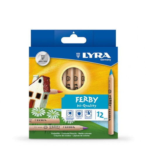 Lyra Ferby Nature Colouring Pencils - Hangpack