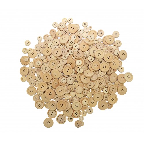 Plain Wooden Buttons
