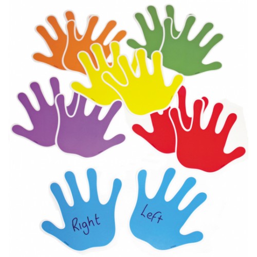 Die-cut Display Embellishments - Handprints