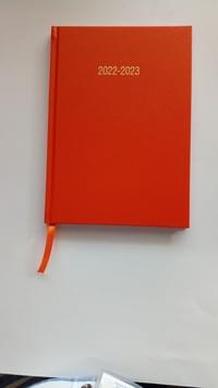 Academic Diary A4 Day A Page 2022-23 Orange