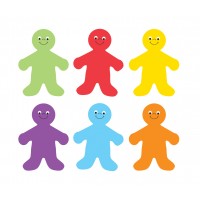 Die-cut Display Embellishments - Rainbow Kids