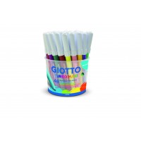 Giotto Turbo Maxi Colour Felt Tips - Pot 48pcs
