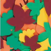 Peel and Stick Eva Foam - Leaf Shapes