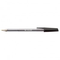 Focus Ballpoint Pen Medium Black Ref Pack 50