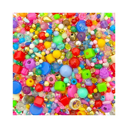 Assorted Plastic Beads Assortment