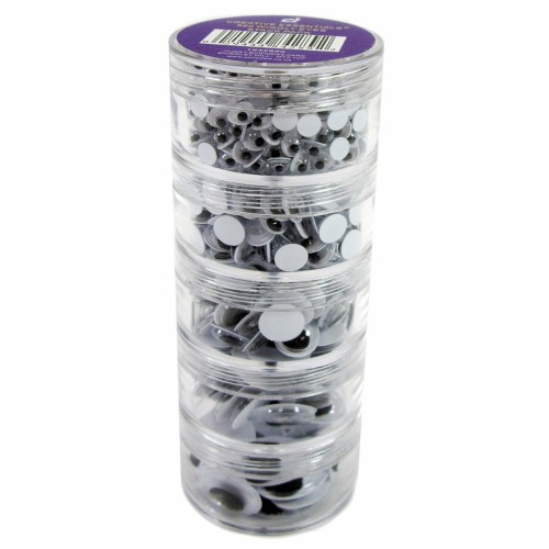 Wiggly Eyes Stack Packs - Pack 560