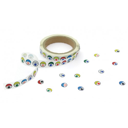 Eyes On A Roll - Multi Coloured