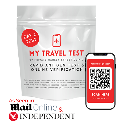 My Travel Test - Lateral Flow Antigen Travel Test Kit