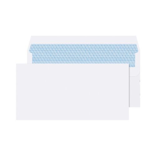 Office Club Envelope DL 110x220mm 90gsm Self SealWhite Wove Pack 50