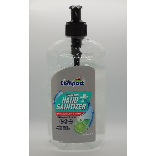 Ultra Compact Hygienic Hand Sanitiser 65% Alcohol 500ml