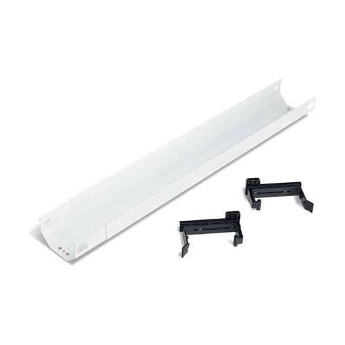 White Premium Cable Management Tray for the Advance, Liberty, Zero, Chromo Forge Desk Ranges