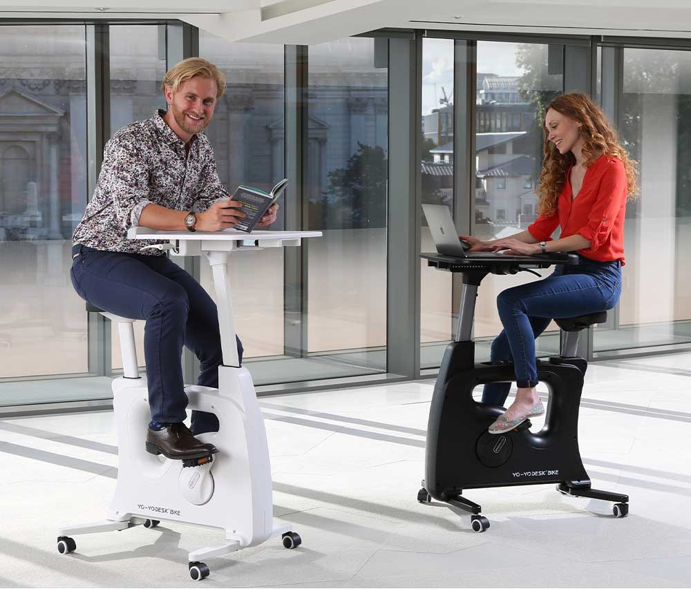Conquer Workdays & Burn Calories! YoYo Desk Bike Your Home Office