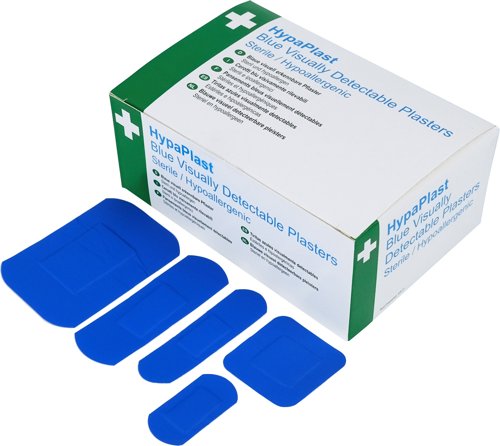Blue Detectable Plasters & Wound Dressings