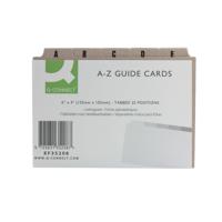 Card Index Dividers & Index Card Dividers