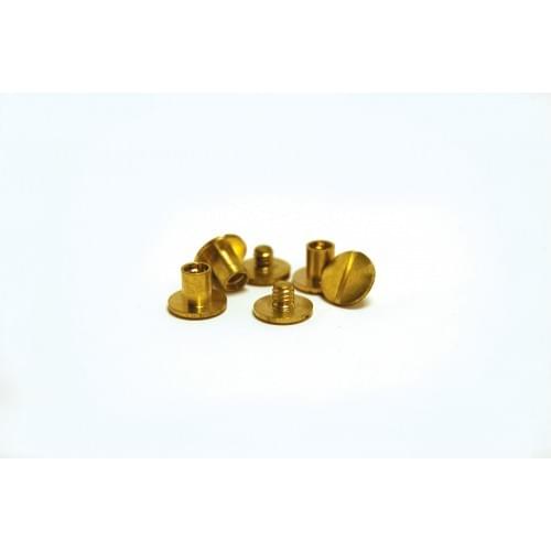 Brass Binding Screws 15mm Pack of 100