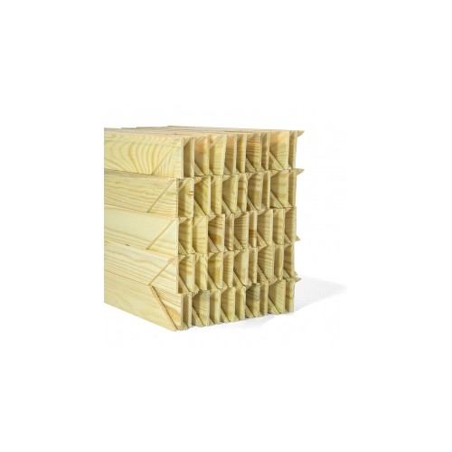 Standard 18mm UK Pine Stretcher Bars 24" FSC Pair of 2
