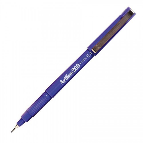 Artline 200 Fineliner Pen 0.4mm Blue