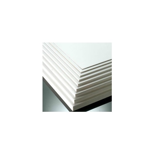 5mm PVC 2440x1220mm PE Film White Sheet Pack 6