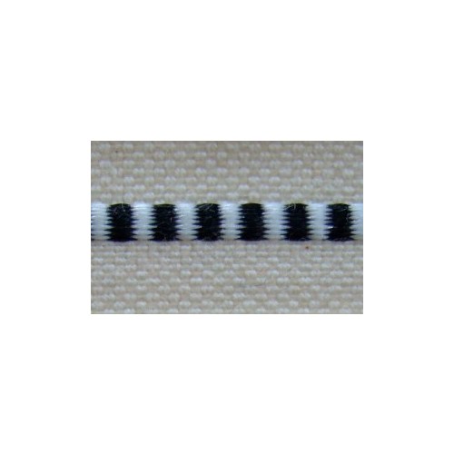69ws Black & White Head Band 1m