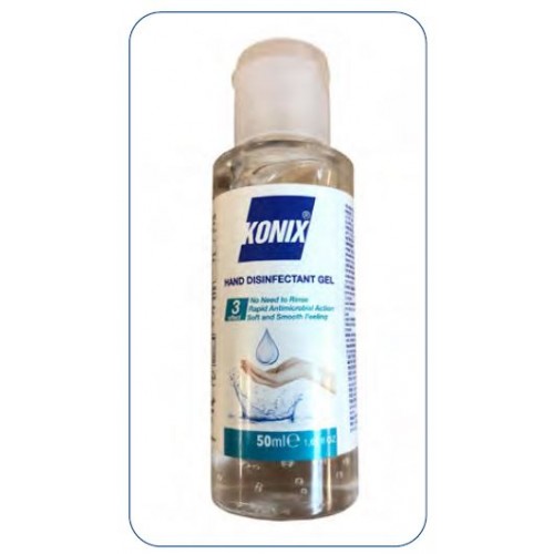 Konix Hand Sanitiser Gel 50ml