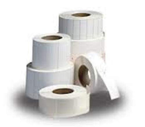 Plain Thermal Label 102x76mm x 1" 500 per roll 12pk