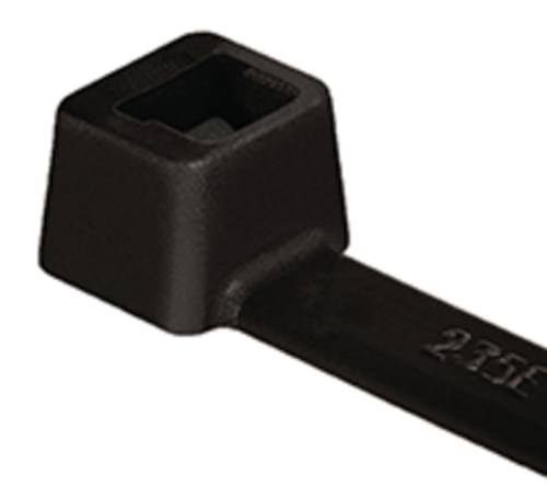 Black nylon cable tie 200x4.6mm [pk 100]