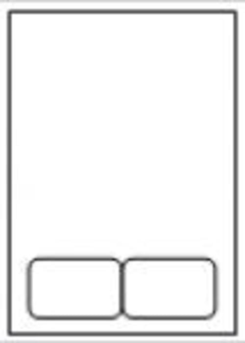 Double Label Integrated Labels Invoice Paper (IL2)
