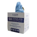 Contract Microfibre Cloth Boxed Blue 50pk