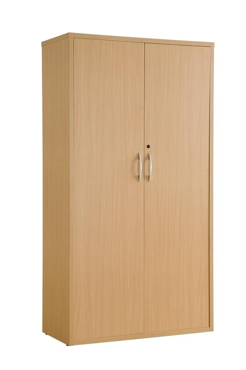 High 2 Door Cupboard 4 shelves locking 2120Hx895Wx410D