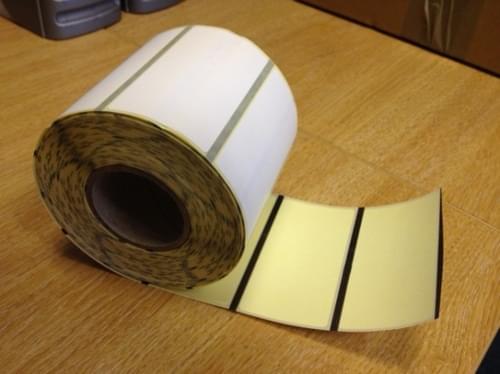 Star 76x38 Thermal Label Wht/Perm. Black Guide 20 roll box
