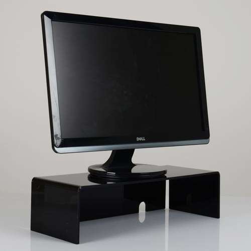 Fixed Height Acrylic Monitor Bridge