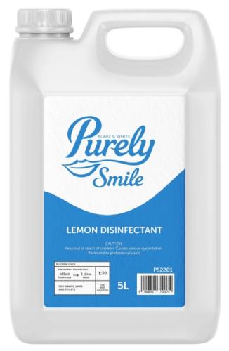 Purely Smile Lemon Disinfectant 5L