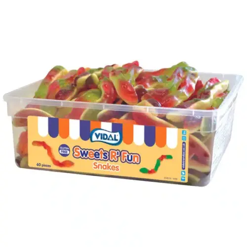 Vidal Jelly Snakes (720g)