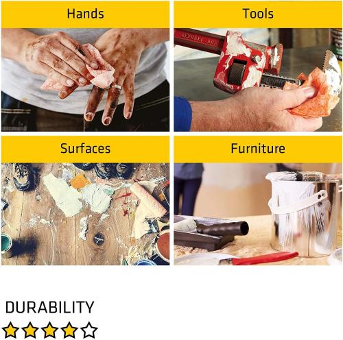 Everbuild Giant Wonder Wipes Multi Purpose Hand Wipes 300 wipes