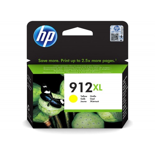 ORIGINAL 912XL YELLOW INKJET FOR HP