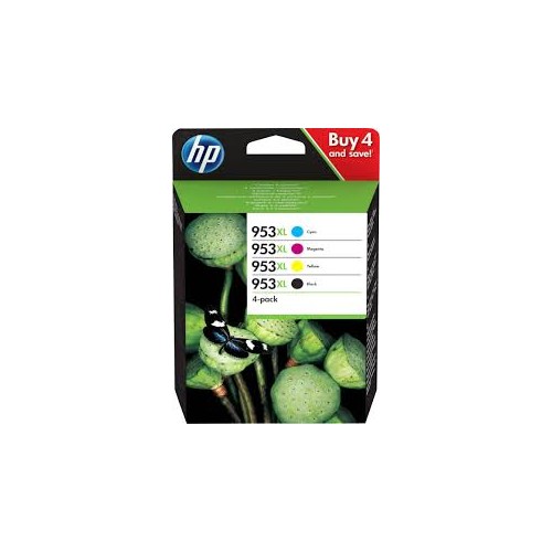 ORIGINAL HP 953XL MULTIPACK BLACK/CYAN/MAGENTA/YELLOW