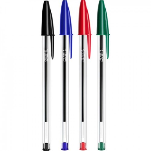 Bic Original Cristal Pens - Medium - Boxed in 50's - SELECT COLOUR
