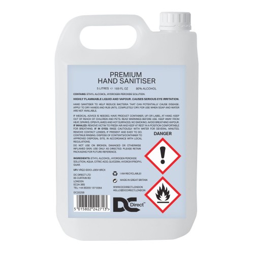 Hand Sanitiser 5L WHO Formulation