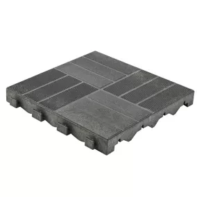 Blooma Benoue Brown Pine Deck tile (L)1m (W)1000mm (T)40mm