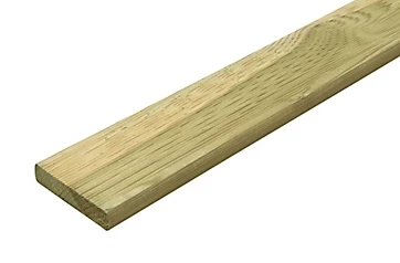 Don Natural Pine Deck board (L)2.4m (W)95mm (T)20mm